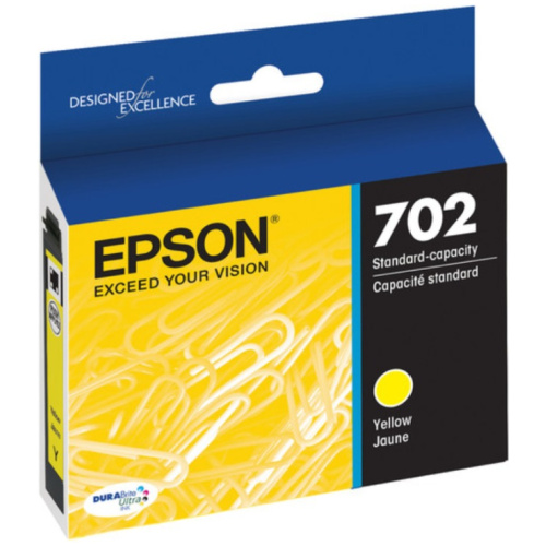 Epson C13T344242 Standard Yield 702 Yellow DURABrite Ink Cartridge
