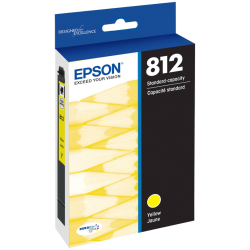 Epson C13T05D492 #812 - Std Capacity DURABrite Ultra - Yellow Ink Cartridge