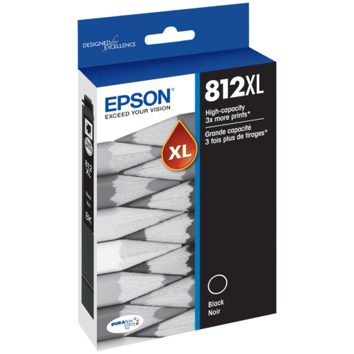 Epson C13T05E192 #812XL - High Capacity Capacity - Black Ink Cartridge