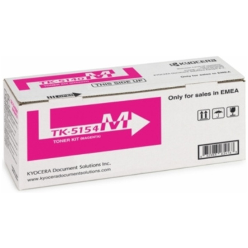 Kyocera TK-5154M Magenta Toner Kit (10,000 Yield @ ISO)