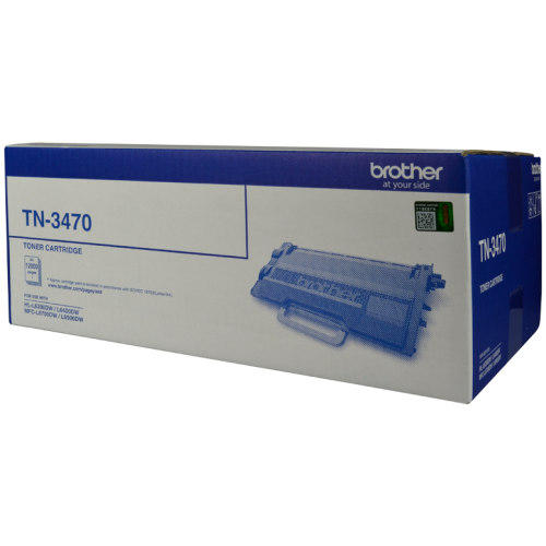 Brother TN-3470 Toner Cartridge, 12 000 yield
