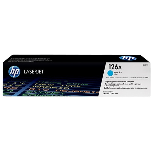 HP CE311A #126A Cyan Toner Cartridge