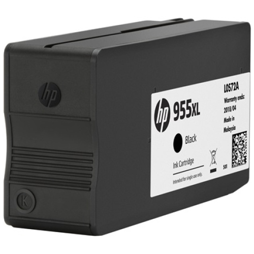 HP L0S72AA #955XL High Yield Black Ink Cartridge (2,000 page yield)
