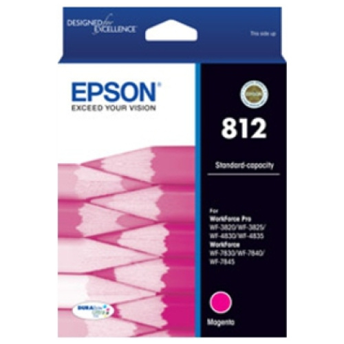 Epson C13T05D392 #812 - Std Capacity DURABrite Ultra - Magenta Ink Cartridge