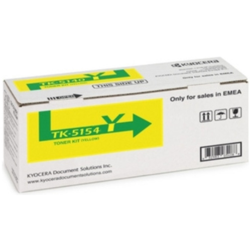 Kyocera TK-5154Y Yellow Toner Kit (10,000 Yield @ ISO)
