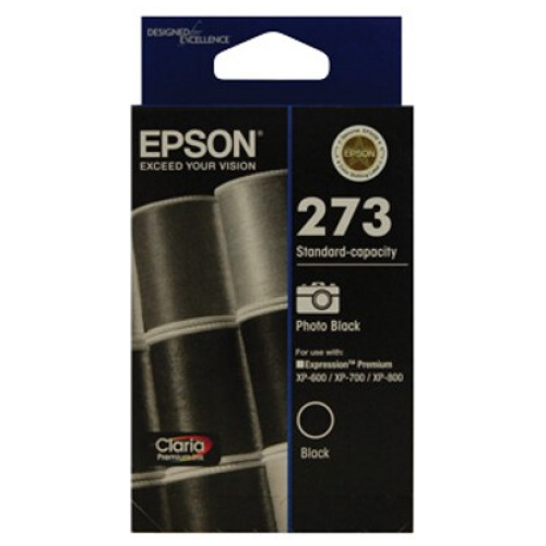 Epson C13T273192 Std Capacity Claria Premium Photo Black ink