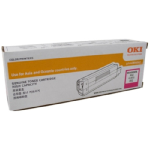 OKI 46490610 Magenta Toner Cartridge for C532dn/MC573dn (6000 yield @ ISO)