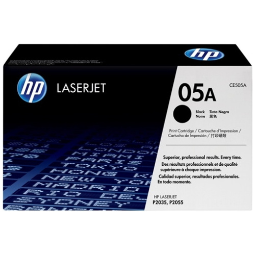 HP CE505A #05A Black Toner (2,300 Yield)