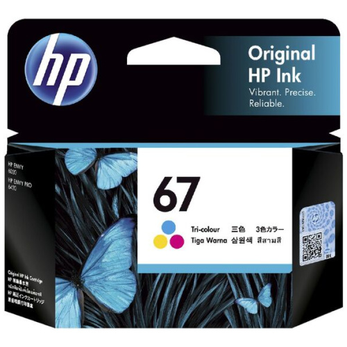 HP 3YM55AA #67 Tri Colour Ink Cartridge