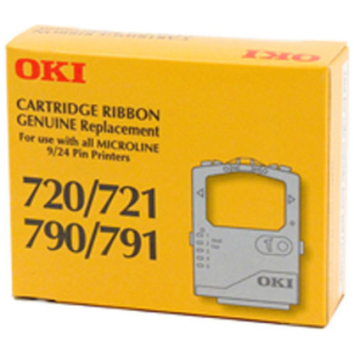 OKI Black Ribbon Cartridge