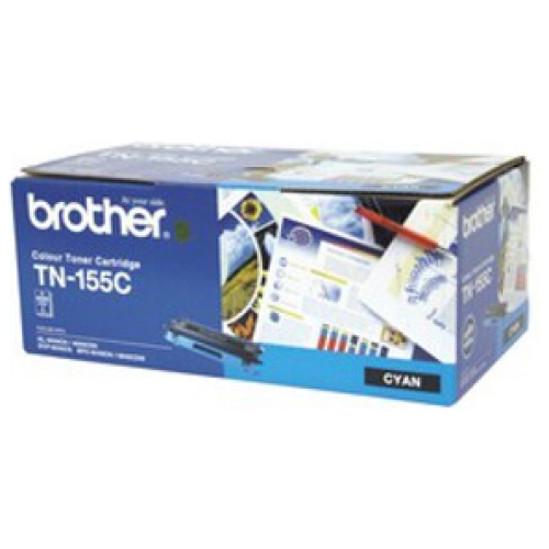 Brother TN-155C Cyan Toner Cartridge (4000 Yield)