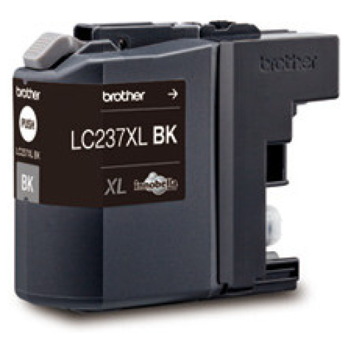 Brother LC-237XLBK Black Ink Cartridge (Yield, up to 1,200 pages)