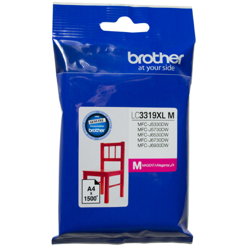 Brother LC-3319XLM Magenta Ink Cartridge (1500 page yield)