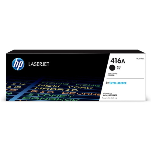 HP W2040A #416A Black Toner (Yield: Approx 2400 pages)