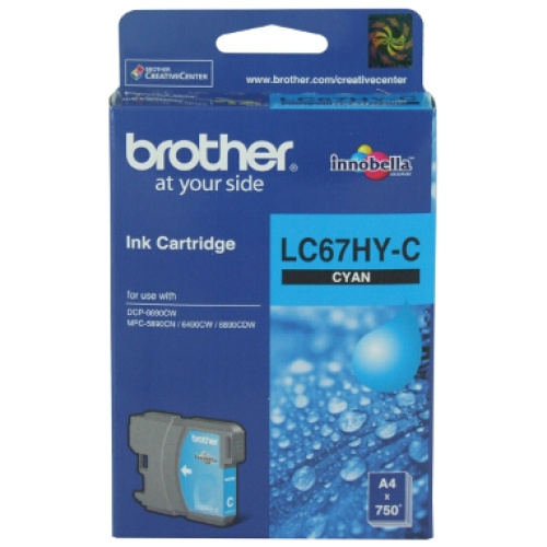Brother High Yield Cyan Ink Cartridge