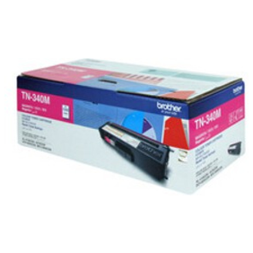 Brother TN-340M Magenta Toner Cartridge (1,500 Yield @ 5%)