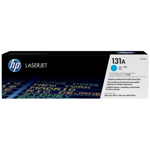 HP CF211A #131A Cyan Toner Cartridge (1,800 Yield)