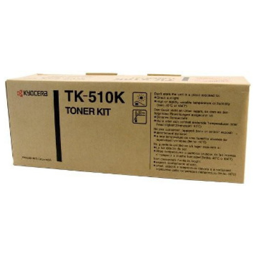 Kyocera TK-510K Black Toner Cartridge for FS-C5020N and FS-C5030N (8000 Yield)