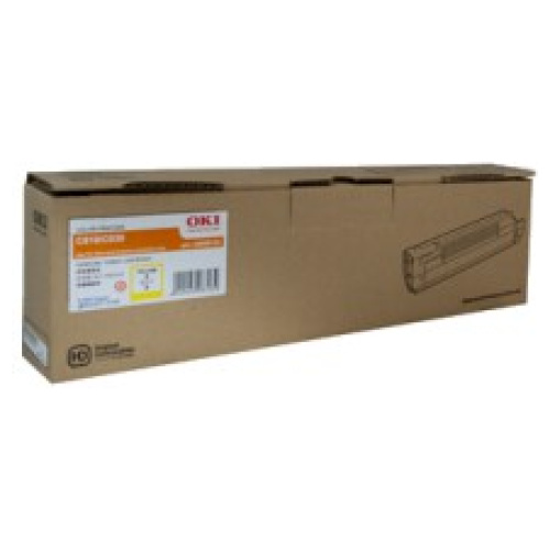 OKI 44643021 Toner Cartridge For MC852 Yellow (7,000 Pages @ ISO)