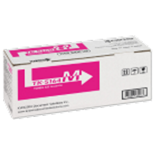 Kyocera TK-5164M Magenta Toner Kit (Yield: 12,000 pages @ ISO 19798)