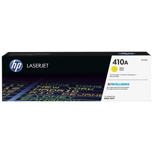 HP CF412A #410A Yellow Toner Cartridge (2,300 Yield)