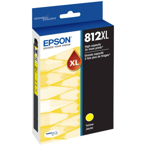 Epson C13T05E492 #812XL - High Capacity Capacity- Yellow Ink Cartridge