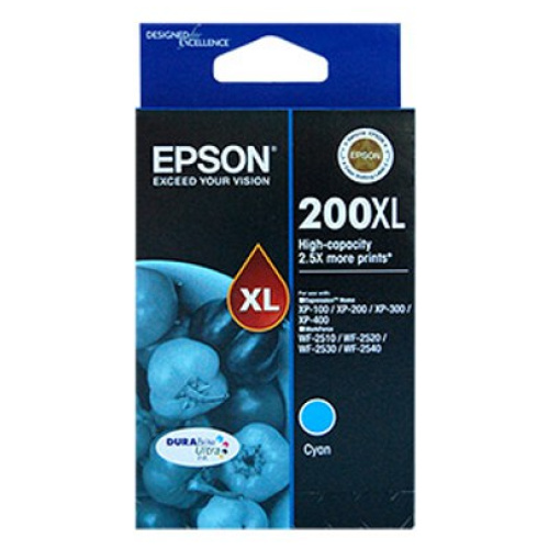 Epson C13T201292 High Capacity Ultra Cyan Ink (Yields up to 450 pages)