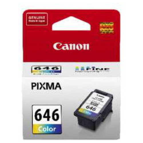 Canon CL646 Colour Ink Tank to suit MG2560 (Yield, up to 180 pages)