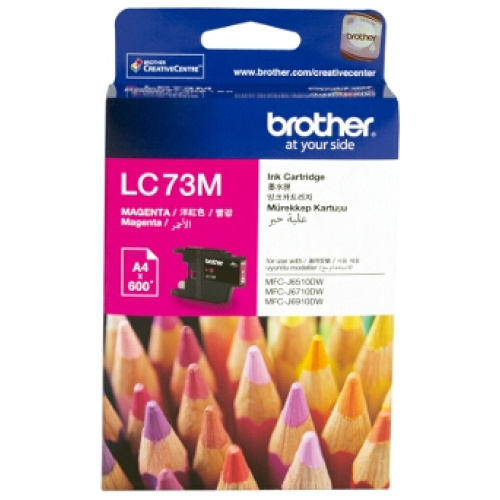 Brother LC-73M Magenta Ink Cartridge