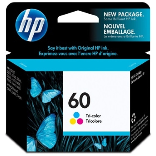 HP CC643WA #60 Tri Colour Ink Cartridge (165 page yield)