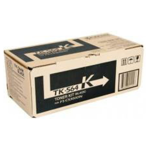 Kyocera TK-564K Black Toner Kit to suit Printer: FS-C5300DN (12,000 Yield)