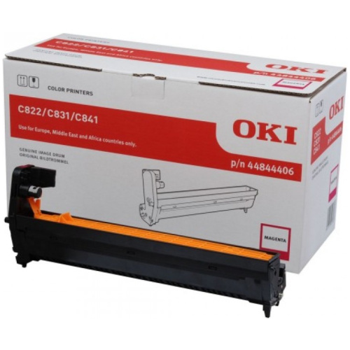 OKI 44844422 EP Cartridge (Drum) For C831N Magenta (20,000 @ 4 A4 Pages Per Job)