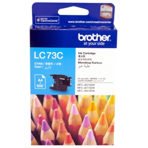 Brother LC-73C Cyan Ink Cartridge