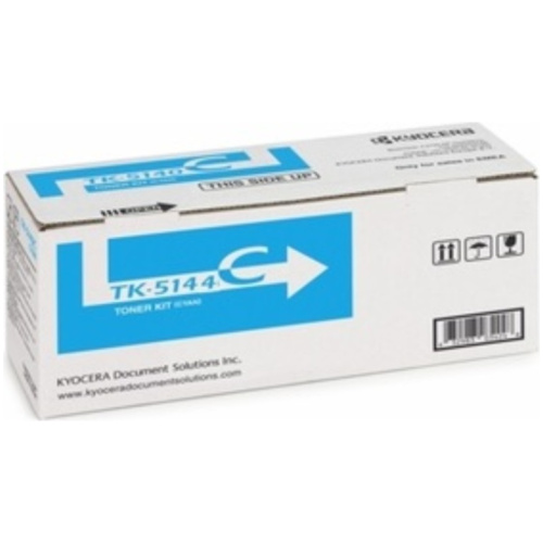 Kyocera TK-5144C Cyan Toner Kit (5,000 Yield @ ISO)