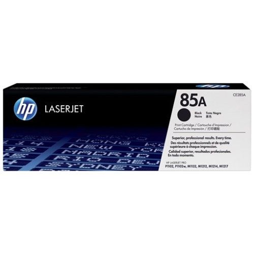 HP CE285A #85A Black Toner Cartridge (1,600 Yield)