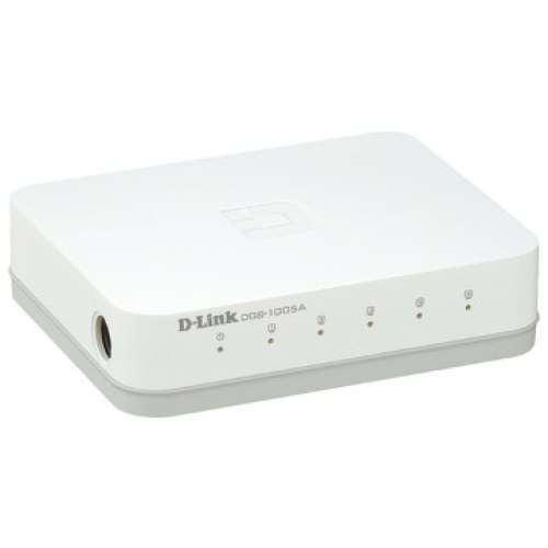 D-Link DGS-1005A 5-Port 10/100/1000Mbps Basic Gigabit Ethernet Switch