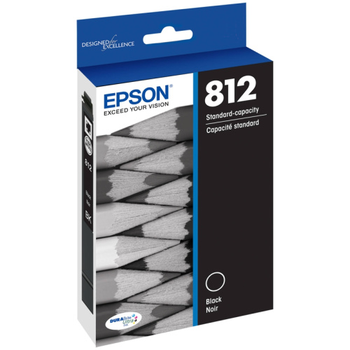 Epson C13T05D192 #812 - Std Capacity DURABrite Ultra - Black Ink Cartridge