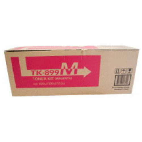 Kyocera TK-899M Magenta Toner Kit (6,000 pages)