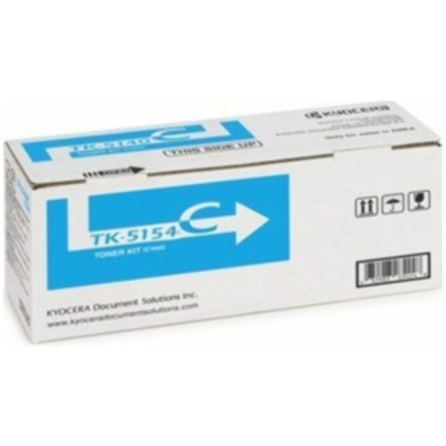 Kyocera TK-5154C Cyan Toner Kit (10,000 Yield @ ISO)