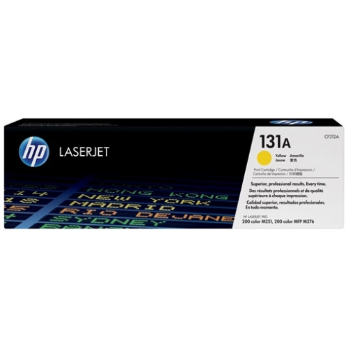 HP CF212A #131A Yellow Toner Cartridge (1,800 Yield)