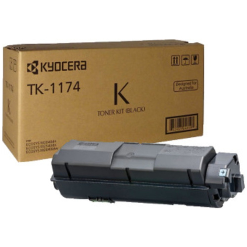 Kyocera TK-1174, Toner Kit to suit M2640IDW/M2540DN/M2040DN (7,200 Yield)