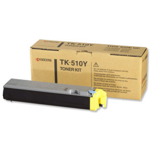 Kyocera TK-510Y Yellow Toner Cartridge