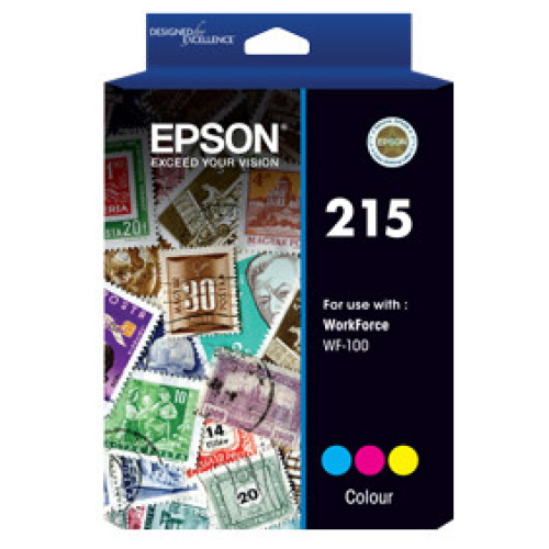 Epson C13T216092 Colour Ink Cartridge to suit WF100 (Yield, up to 250 pages)