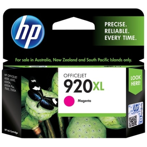 HP CD973AA #920XL High Yield Magenta Ink Cartridge (700 page yield)