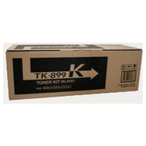 Kyocera TK-899K Black Toner Kit (12,000 pages)