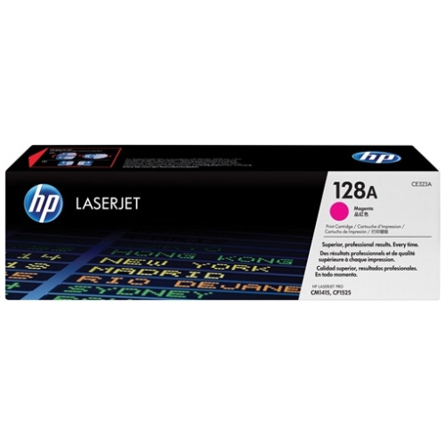 HP CE323A #128A Magenta Toner Cartridge (1,300 Yield)