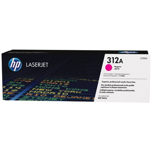 HP CF383A #312A Magenta Toner Cartridge (2,700 Yield)