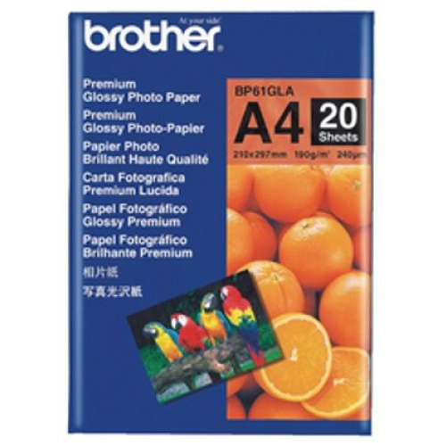 Brother BP-61GLA Glossy Paper, A4 (20 sheets)