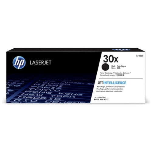 HP CF230X #30X Black Toner Cartridge (3,500 Yield)