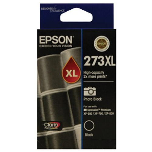 Epson C13T275192 High Capacity Claria Premium Photo Black ink